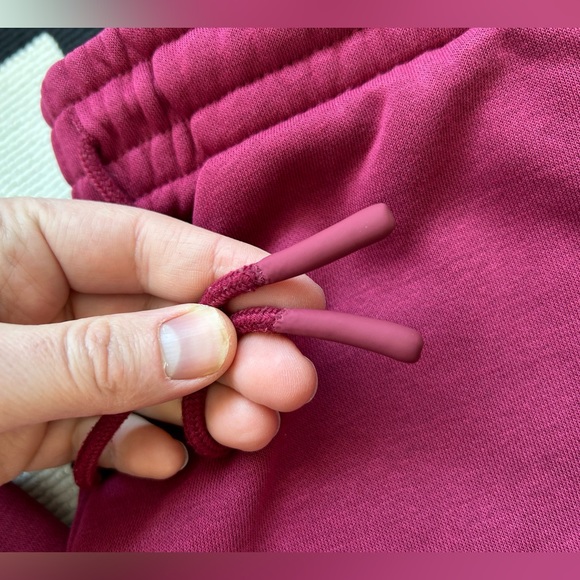 LCKR Foot Locker sweat lounge pants joggers burgundy sweatpants - Picture 3 of 15